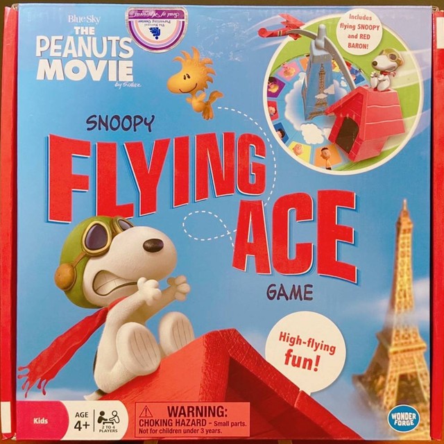 和訳付 スヌーピー ピーナッツ ムービー フライングエース ボードゲーム Snoopy Peanuts Movie Flyingacegame Boardgame 海外アニメ 映画のボードゲームショップ Cocktailtoys カクテルトイズ