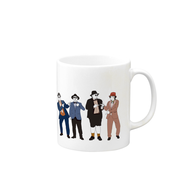 シャンブルイラストマグカップ Shanghaibull シャンブルイラストマグカップ Shanghaibull