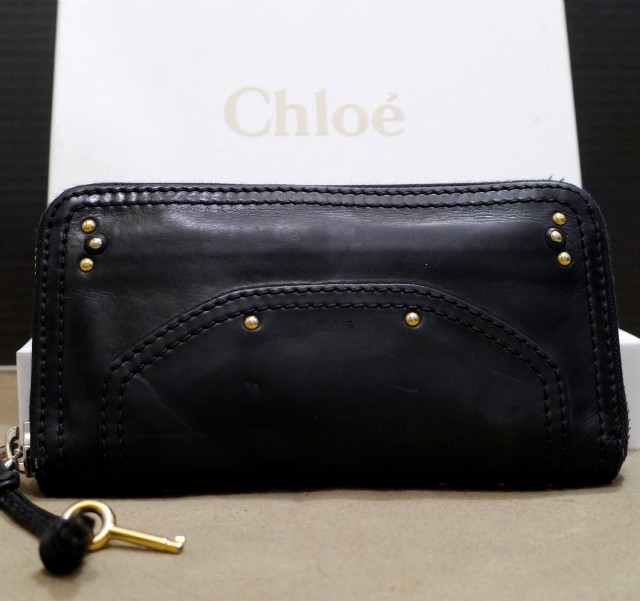 限定 Chloe クロエ メンズ パディントン ラウンドジップ レザー 長財布 黒 バレンタイン限定で発売されるクロエの希少なメンズライン Dearlive Tokyo ディアライブ東京