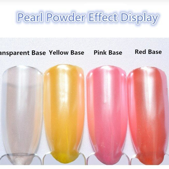 ネイル パールパウダー ホワイト 白 ミラーパウダー ミラーネイル セルフネイル ネイルアート ジェルネイル オーロラ パウダー クロムパウダー マーメイドネイル ちゅらネット にふぇーでーびる