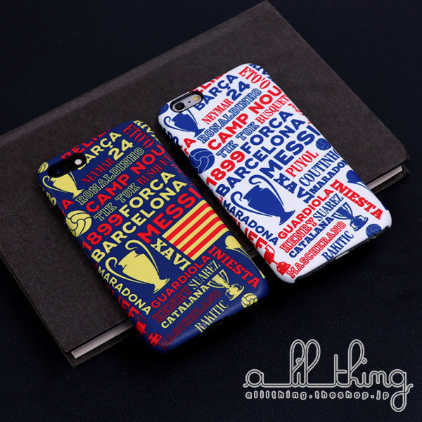 Laliga バルセロナ クロニクル 歴代最強選手 記念版 テーマケース Iphonexs Iphone8 Alilthing