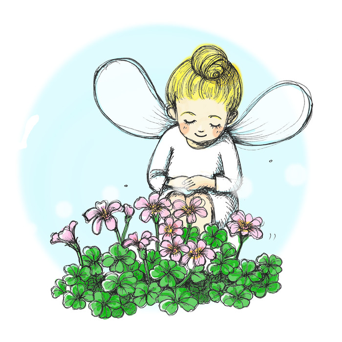 来年のカレンダーはもう決まった 可愛い妖精のイラストが添えられた17年卓上カレンダー Base Mag