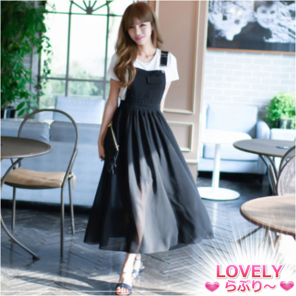 大人サロペットワンピース 大人可愛く決まります モテるワンピース Base Mag