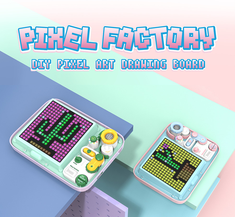 PIXEL FACTORY :: Divoom :: ドット絵お絵かきボード | WiseTech