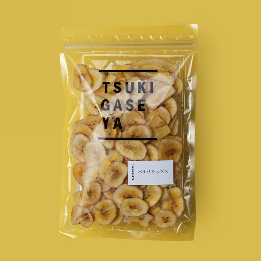 バナナチップス　TSUKIGASEYA　snacks　Sukima.