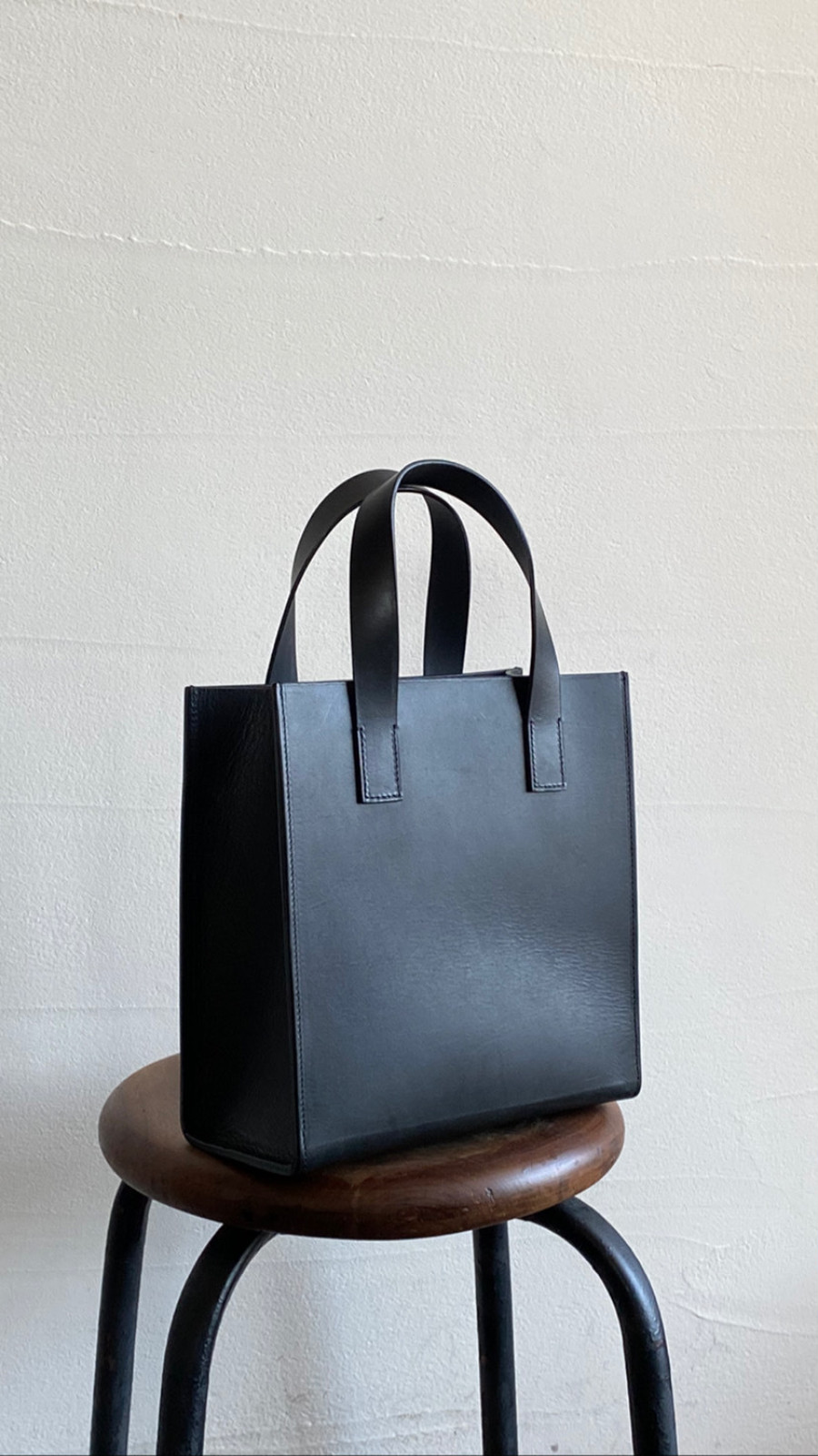 REEL Leather Tote S | Lumiere