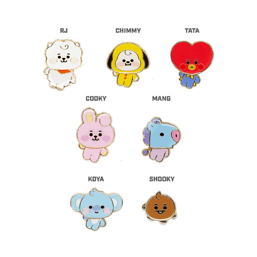 公式 Baby Bt21 メタルゆらゆらキーチェーン キラキラ韓流商店