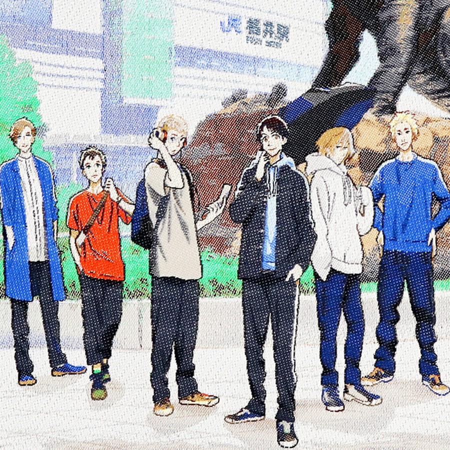 Tvアニメ 2 43 清陰高校男子バレー部 福井限定イラストモチーフ 越前織ファブリックカード Ori En Tvアニメ 2 43 清陰高校男子バレー部 福井限定イラストモチーフ 越前織ファブリックカード Ori En