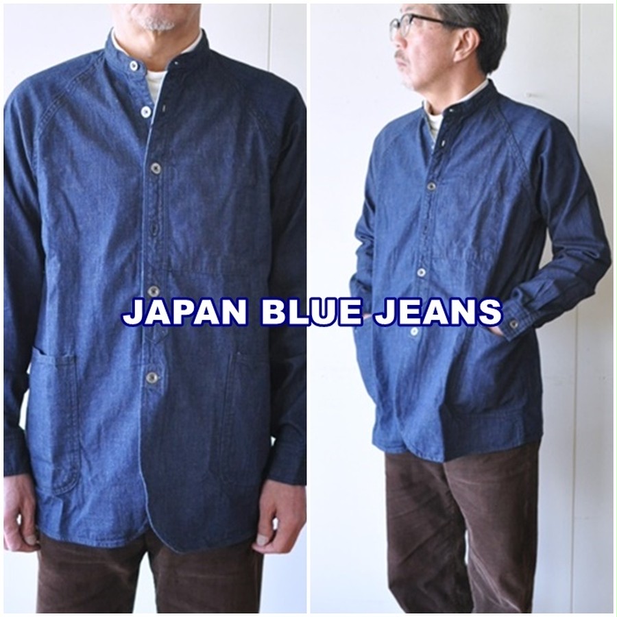 JAPANBLUEJEANS ジャパンブルージーンズ　　ノーカラーシャツジャケット　J3510 　ジャケット　シャツジャケ |  bluelineshop powered by BASE