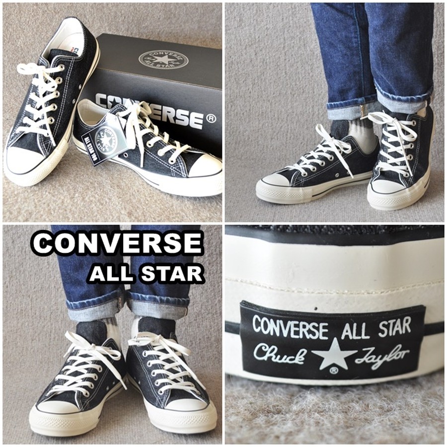 コンバース Converse オールスター Allstar 岡山デニム Allstar100 スニーカー メンズスニーカー Okayama Denim Bluelineshop