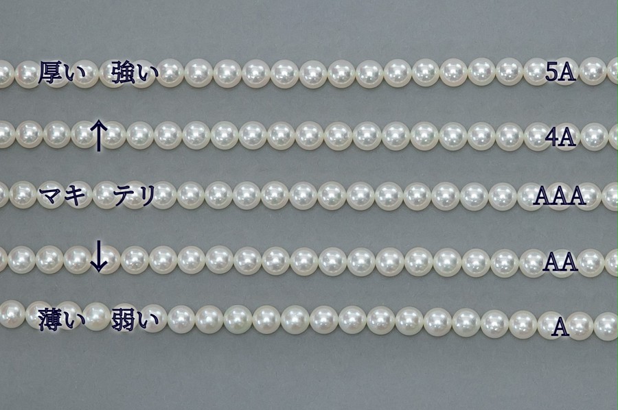 花珠セット ナチュラルホワイト あこや真珠8.5mm 鑑別書付き | Fuji Shinju