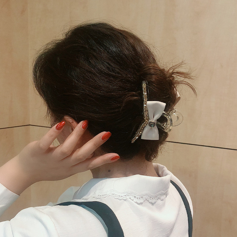 即納】ヘアクリップ バンスクリップ 大きめ ヘアアクセサリー ヘアピン