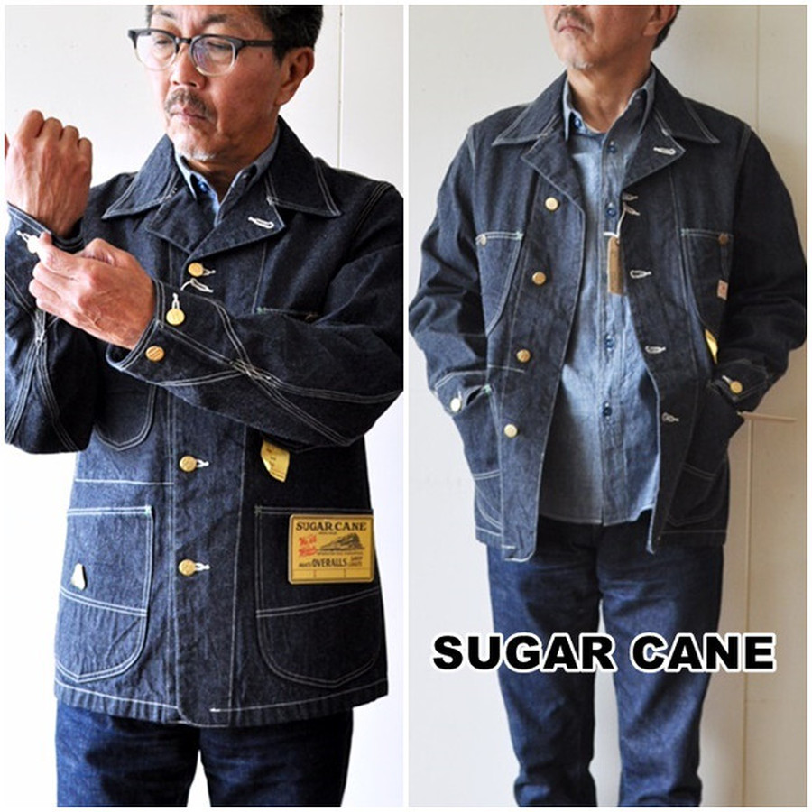 SUGAR CANE シュガーケーン デニムカバーオール SC14371 デニム