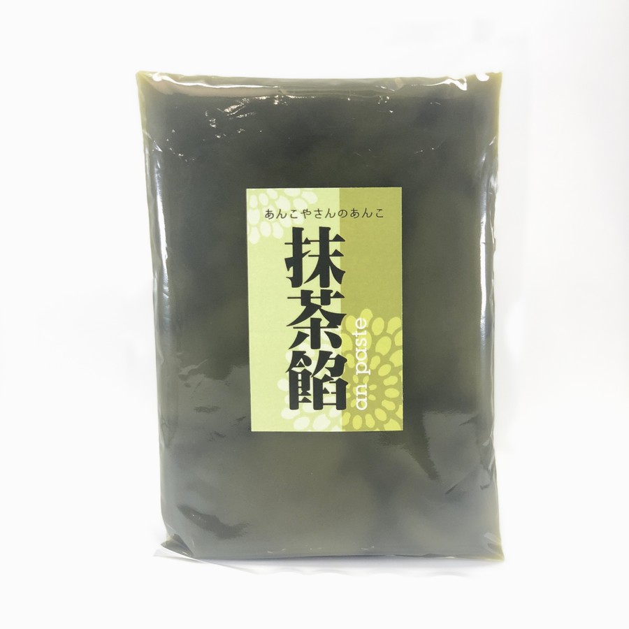 京都府産の抹茶を使用した香り豊かな抹茶餡です。