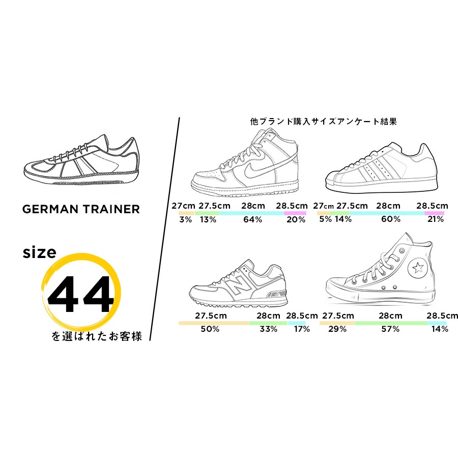 GERMAN TRAINER 3183-AL ＜WHITE＞ | ジャーマントレーナー オリジナル