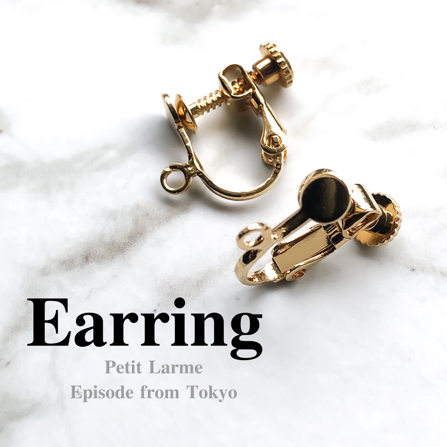 ネジで自分に合う強度を調整できる金具*｡✧クリップ式なのでワンタッチで簡単に付け外し可能。