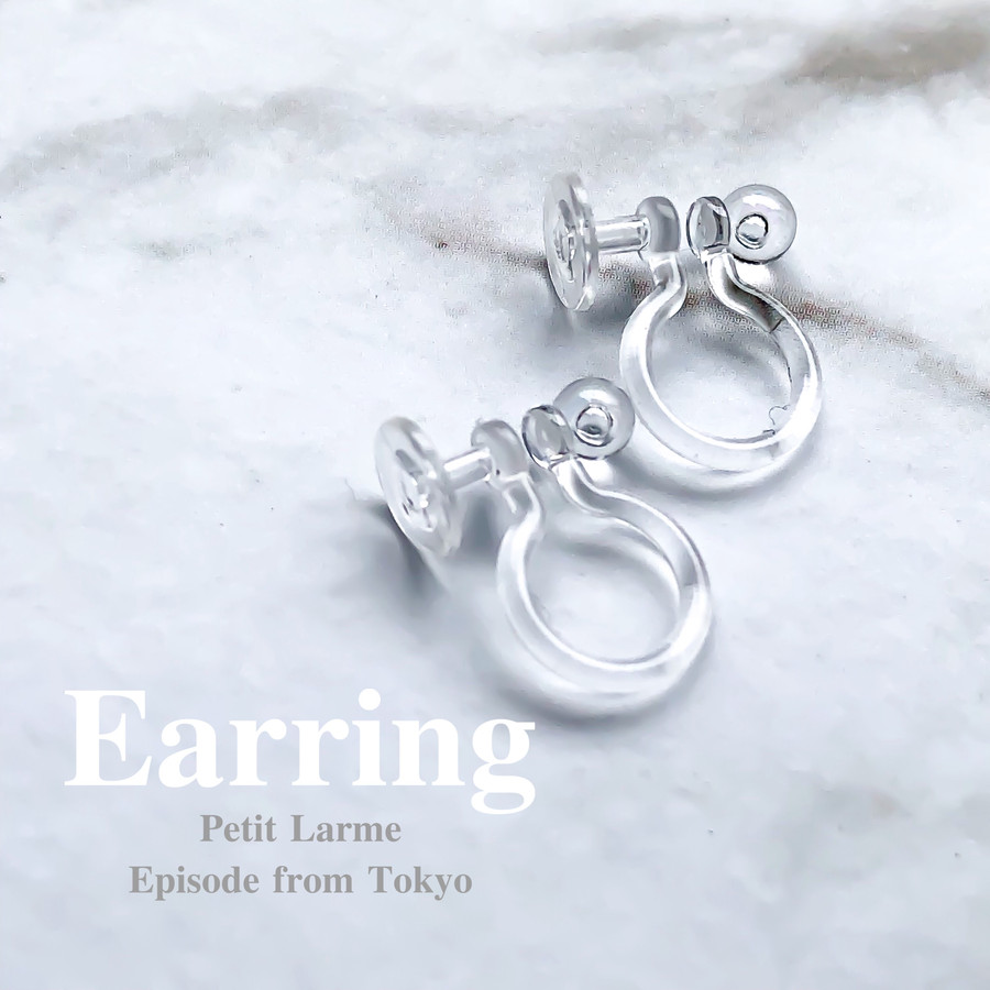 まるでピアスみたいなイヤリング.∗̥✩⁺˚♡