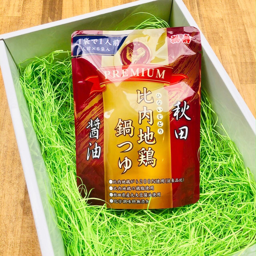 福寿 PREMIUM比内地鶏鍋つゆ醤油味