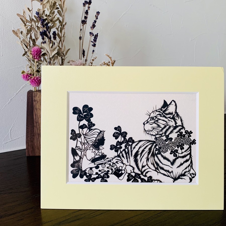 お絵描きの時間 切り絵2lサイズ Atelier Neige