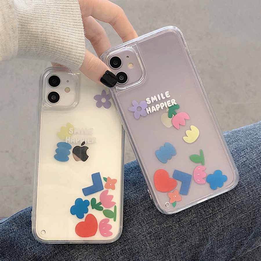 クリアータイプのため、iPhone本体のカラーによって雰囲気がガラッと変わります☆