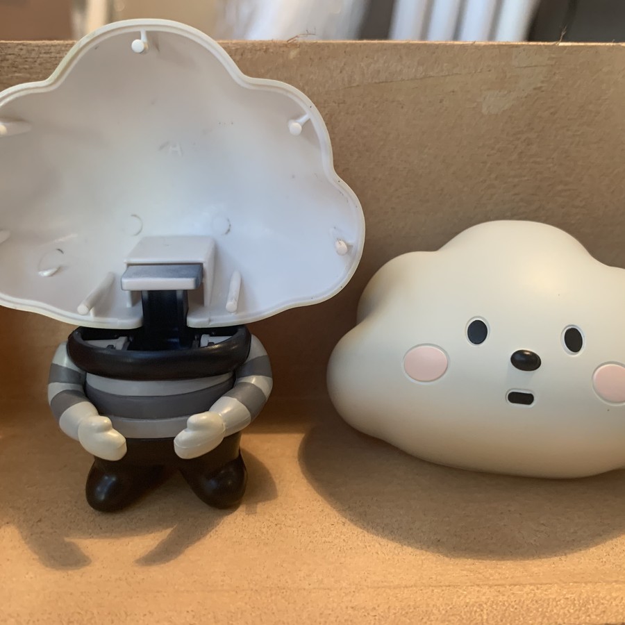 ヘッドとボディを組み立てます