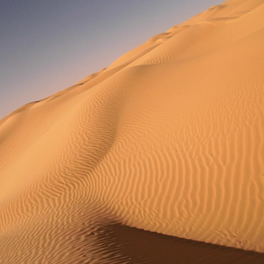 チュニジア南部に広がるサハラ砂漠