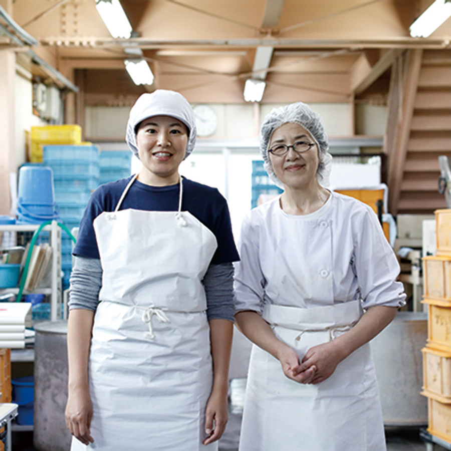 伝統の作り方を守る、3代目、4代目。