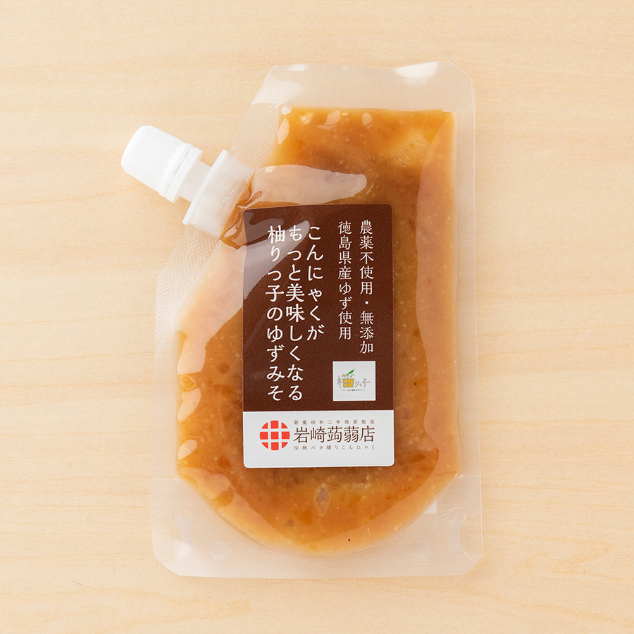 こんにゃくがもっと美味しくなる柚りっ子のゆずみそ
