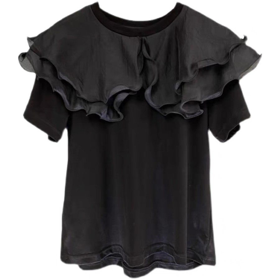 petal collar T shirt［2 color］